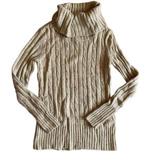 Cowl Turtleneck Sweater